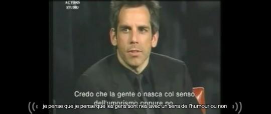 Ben Stiller on Inside the Actors Studio