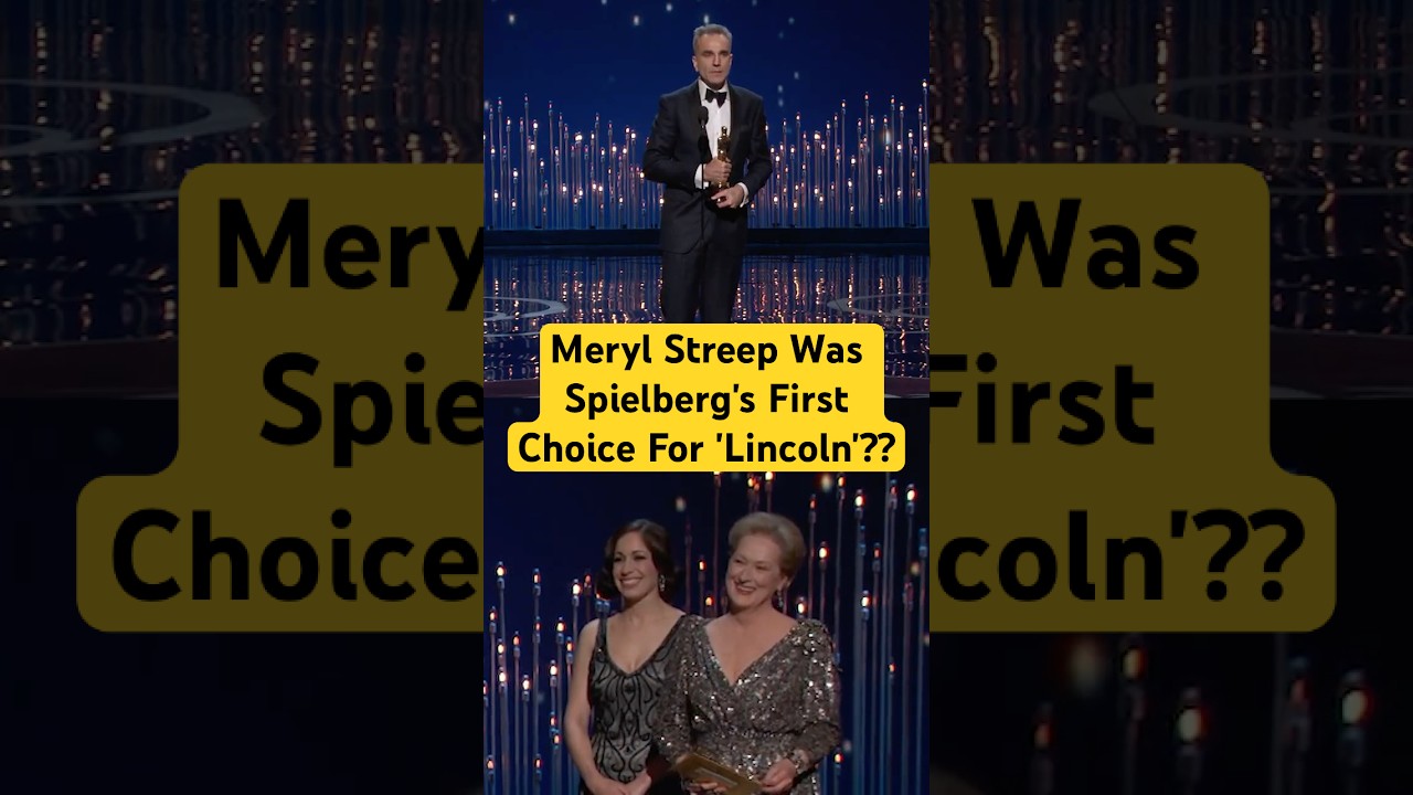 Daniel Day-Lewis Reveals Meryl Streep Was Spielberg’s First Choice for ‘Lincoln’ at the #Oscars!